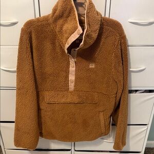 Billabong Cozy Brown Fleece Pullover